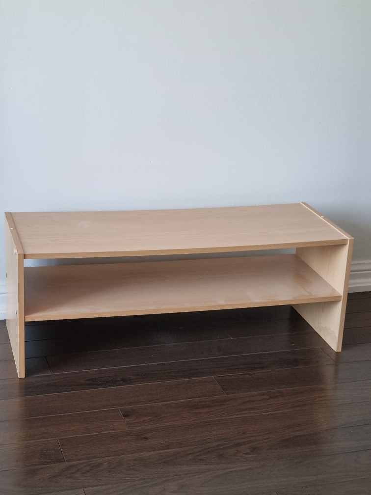 Two Shelf Shoe Rack