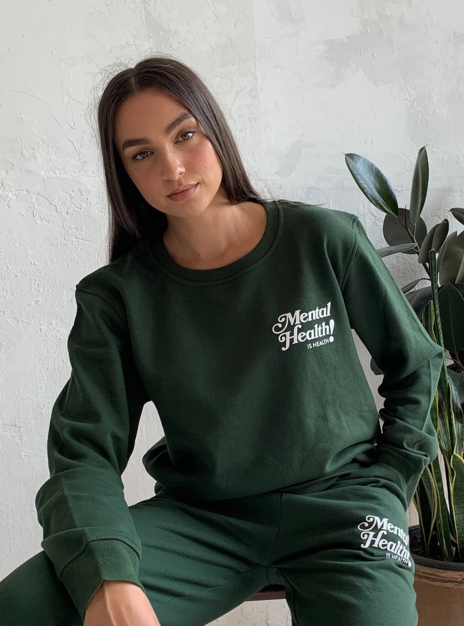 New Peace Collective “Mental Health is Health” Sweatshirt (XXL)
