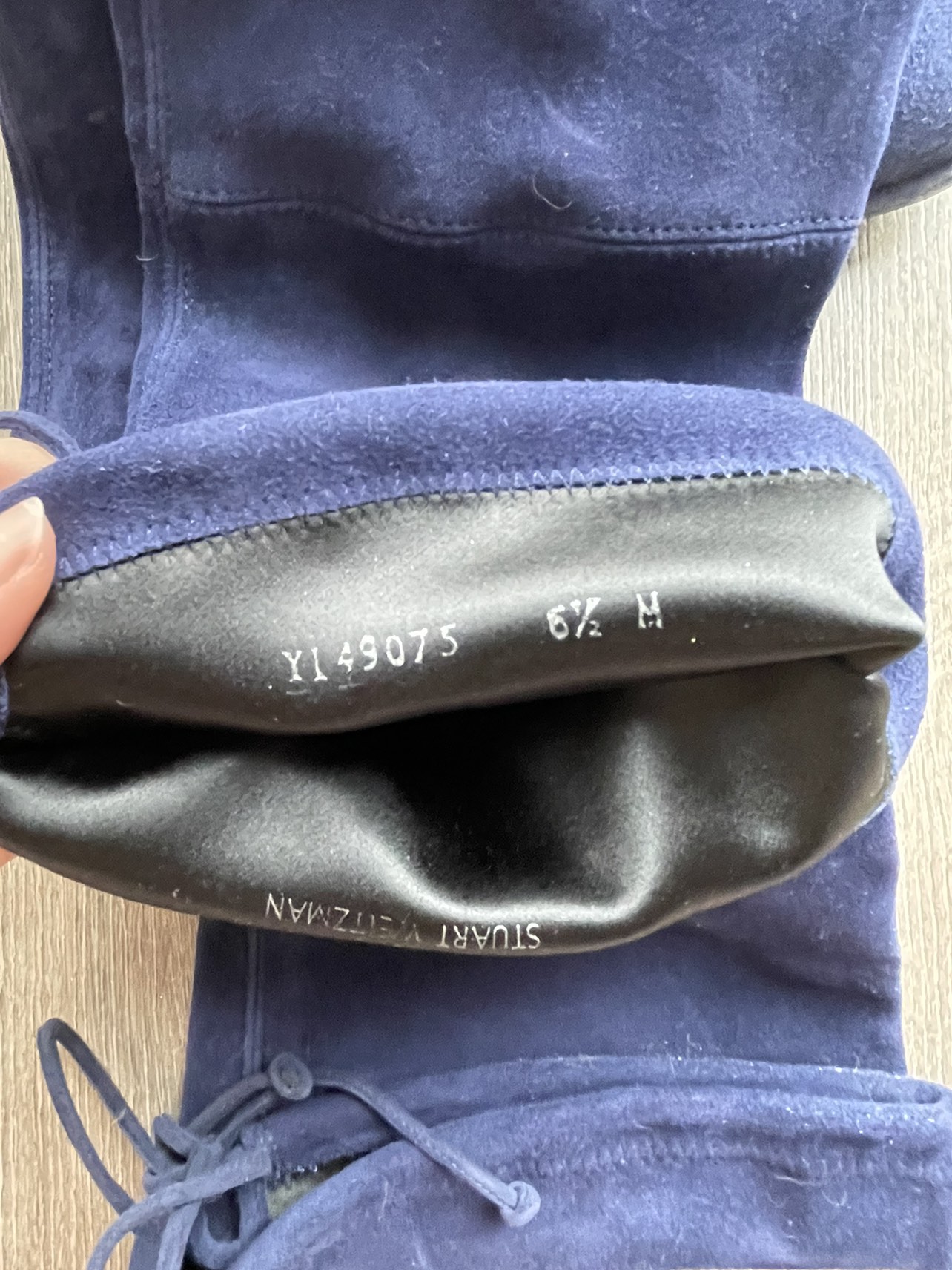 STUART WEITZMAN Lowland Over-The-Knee Boots | size 6.5 - photo 4