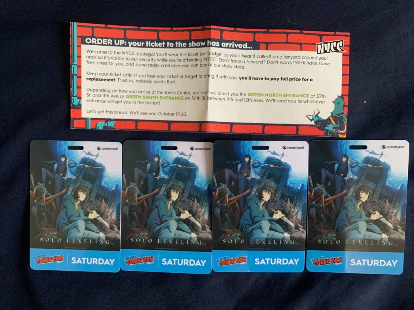 One New York Comic Con 2024 Saturday Ticket - Badge Activated thumbnail