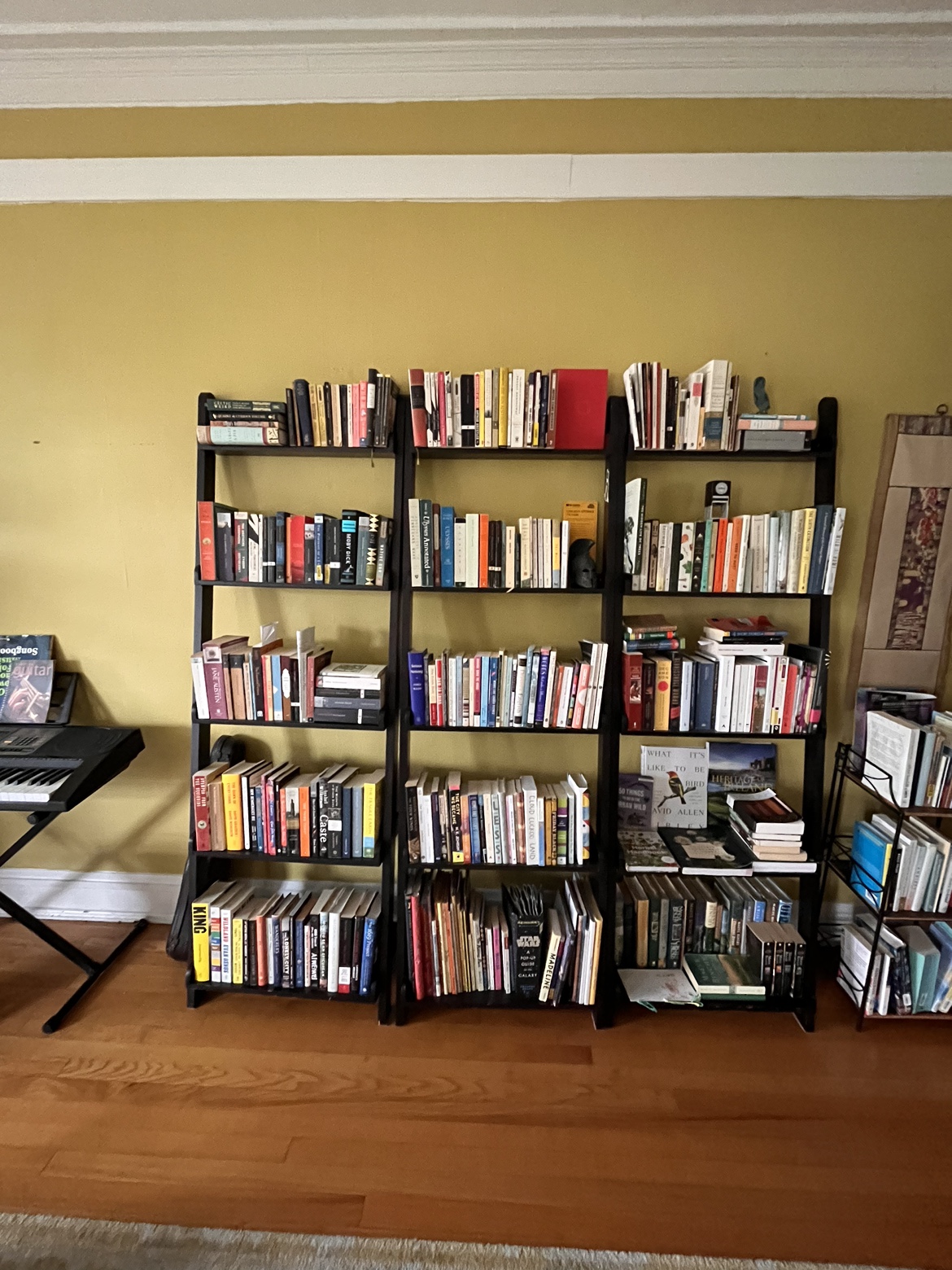 Crate and Barrel Black Ladder Bookshelf - photo 2