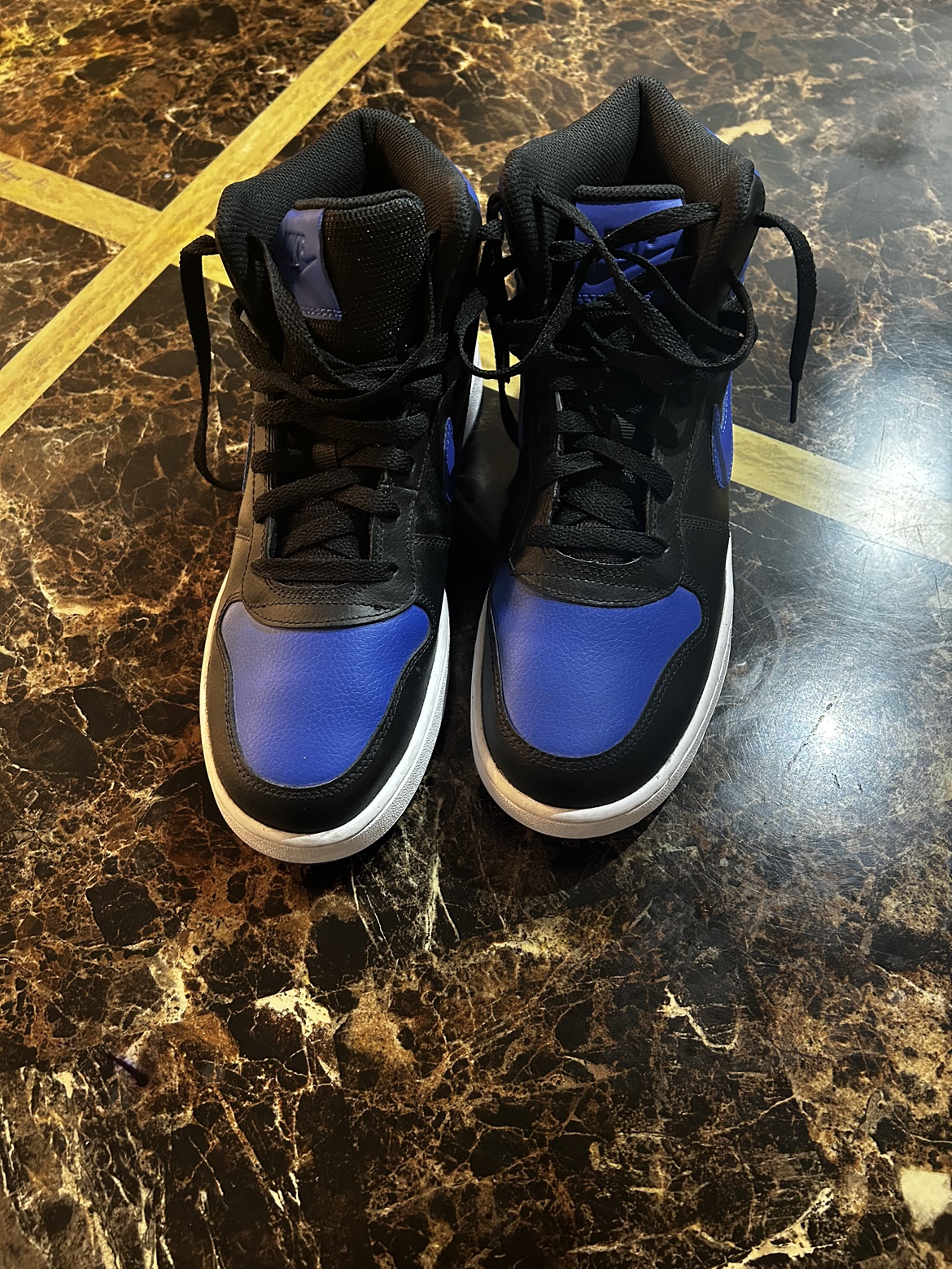 Nike Ebernon Mid 'Black Game Royal' - photo 4