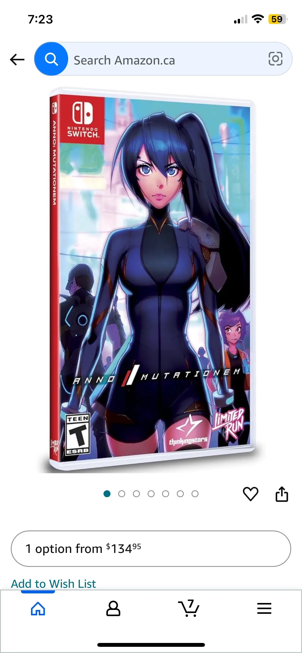 Nintendo switch - The Mutationem Limited Run image indicator(6)