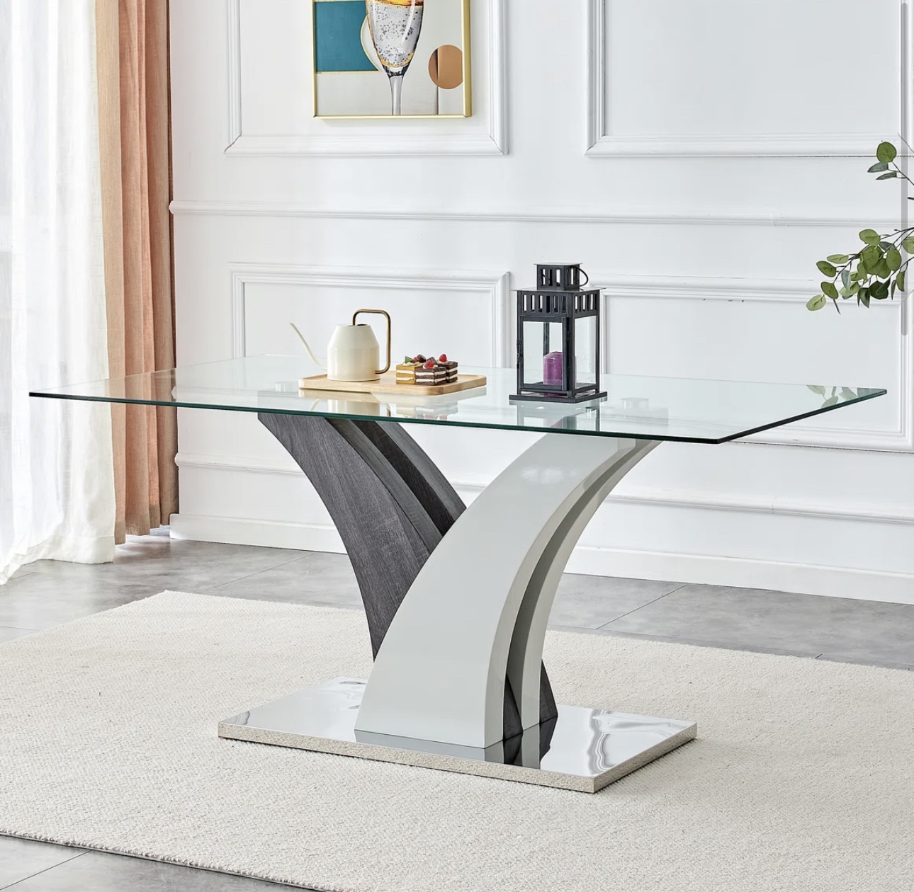 Glass Dining Table