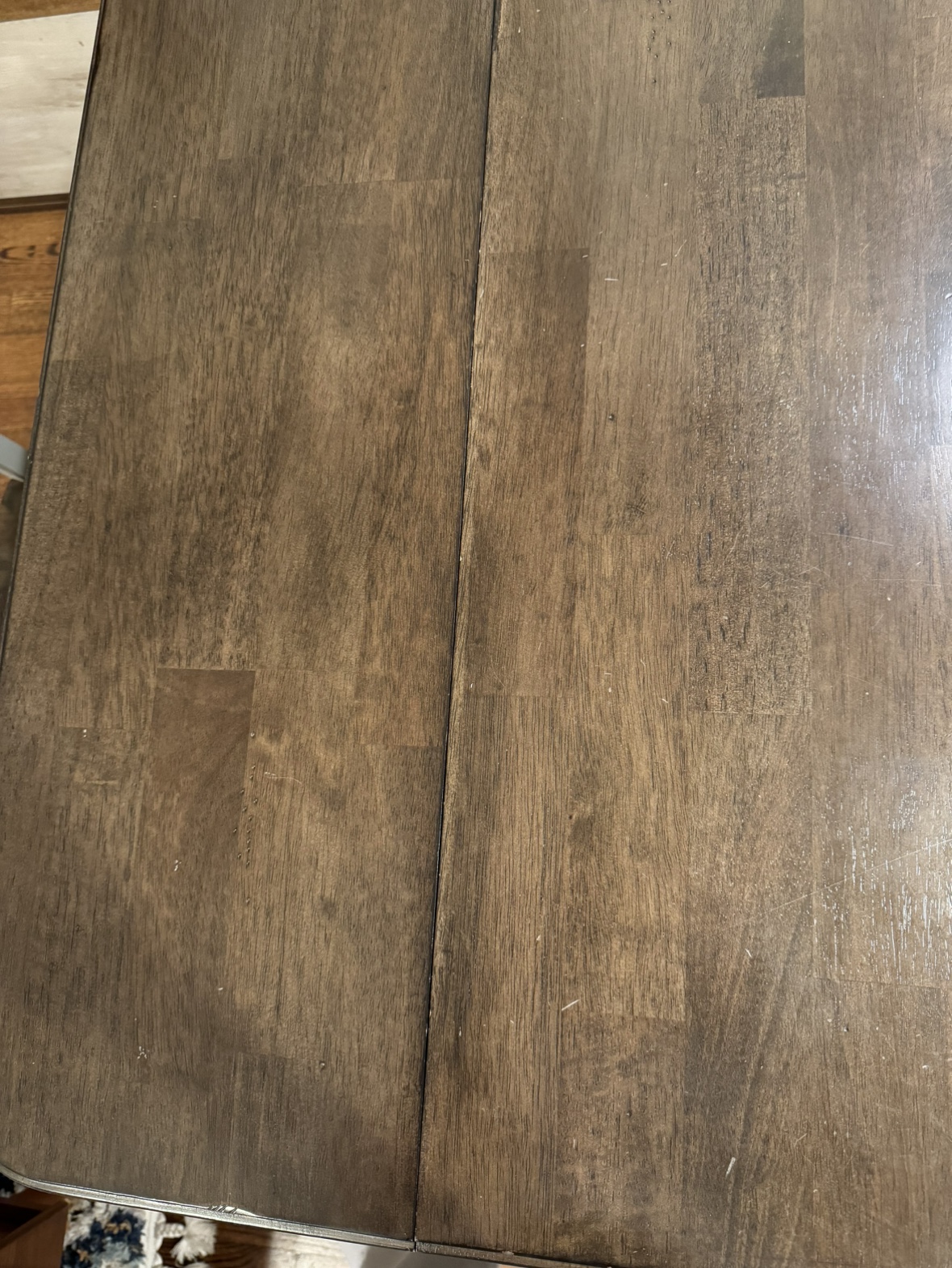 Kitchen table with 4 chairs (drop leaf) - photo 5
