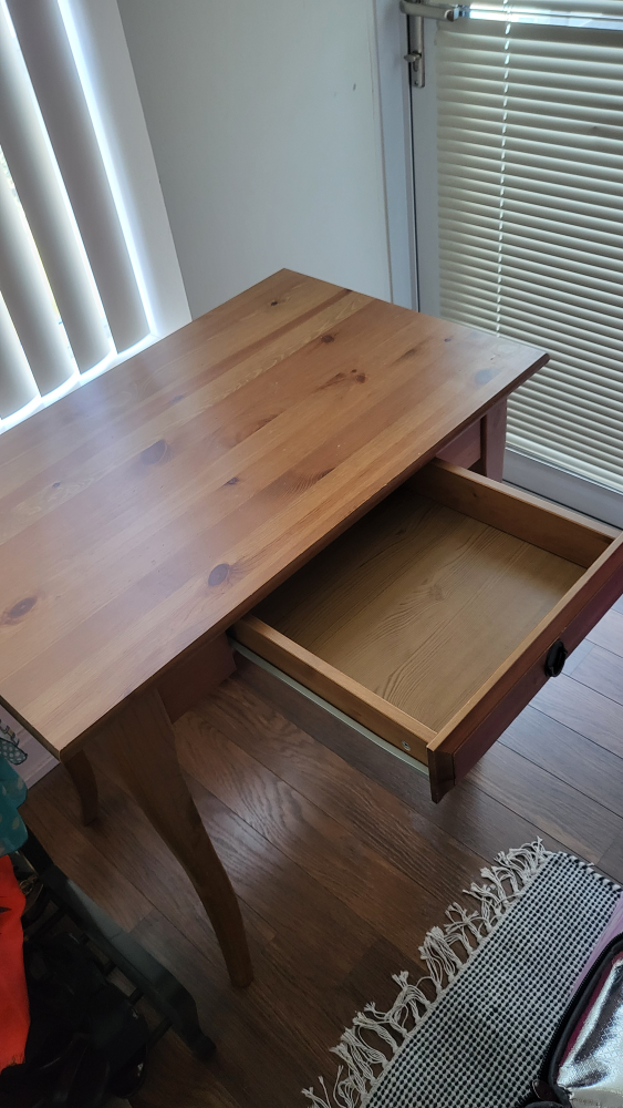 Small Wooden Desk from IKEA - photo 2