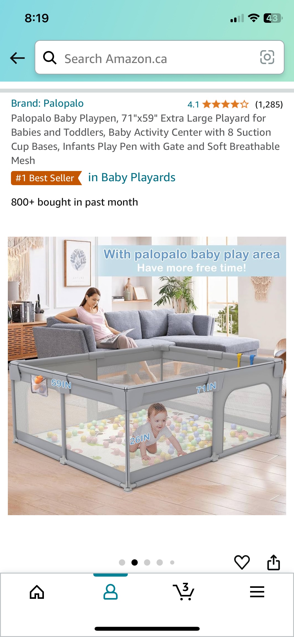 Baby Playpen - photo 2