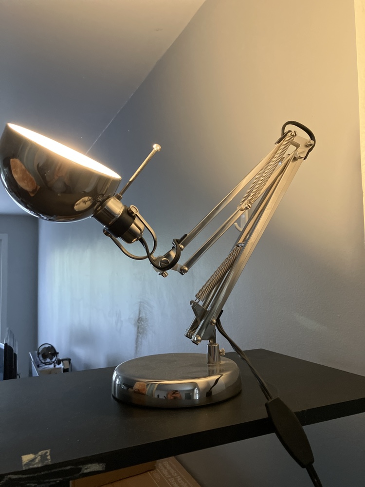 Ikea Silver Desk Lamp