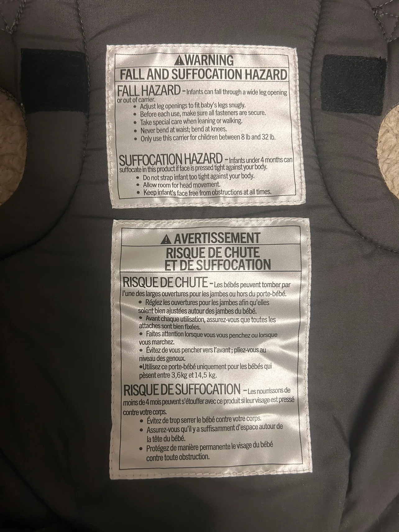 INFANTINO Baby Carrier image indicator(3)