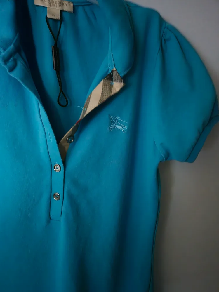 Authentic Burberry Brit Women's Size S Polo Shirt image indicator(2)