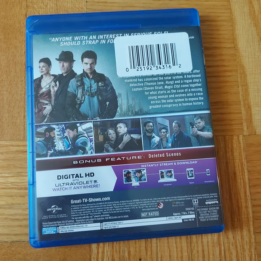 The Expanse Season One Blu-ray + Digital HD image indicator(2)