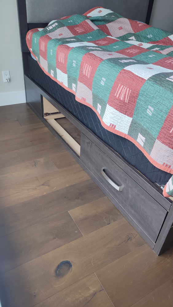 Queen Bed frame with storage - photo 3