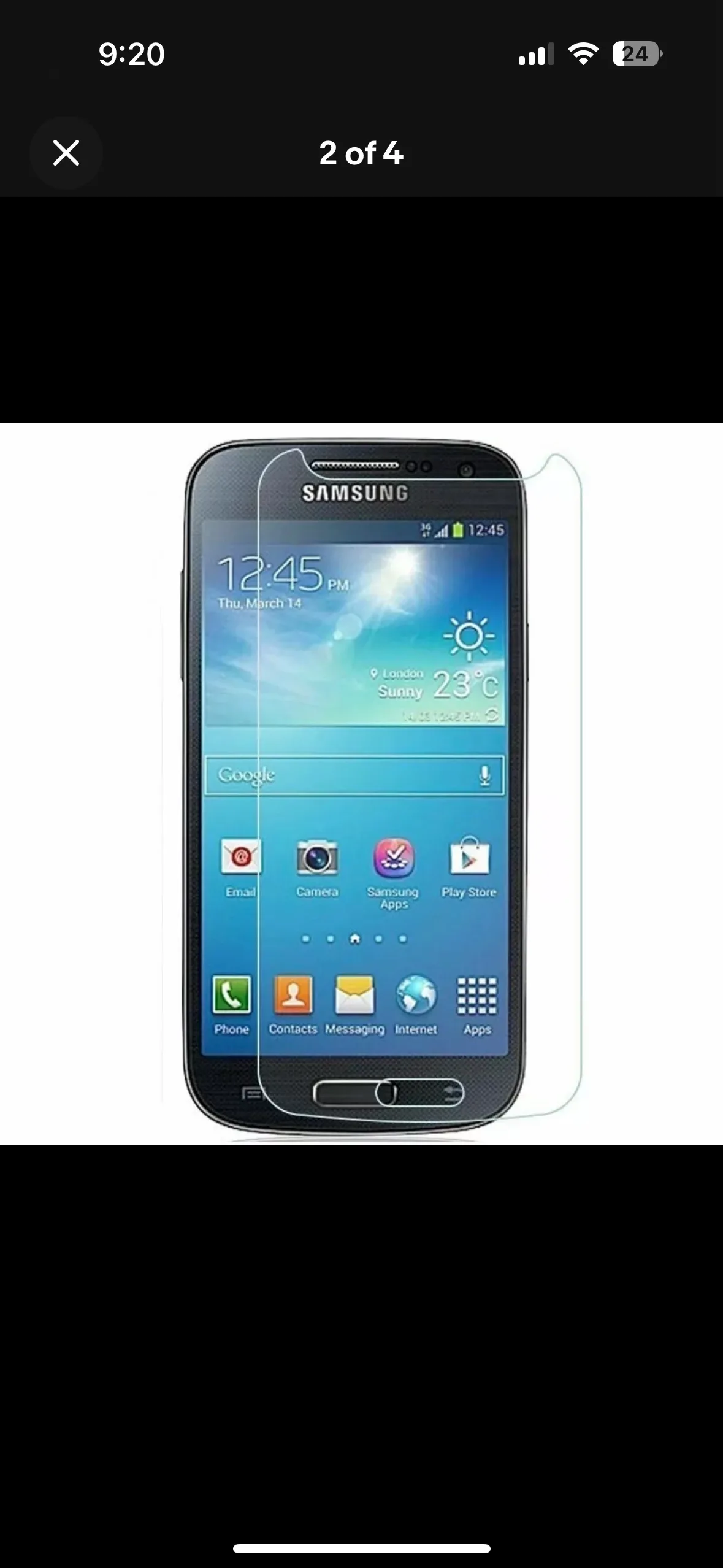 Screen Protector for Samsung Galaxy S4 Mini i9190 #freecycle image indicator(2)