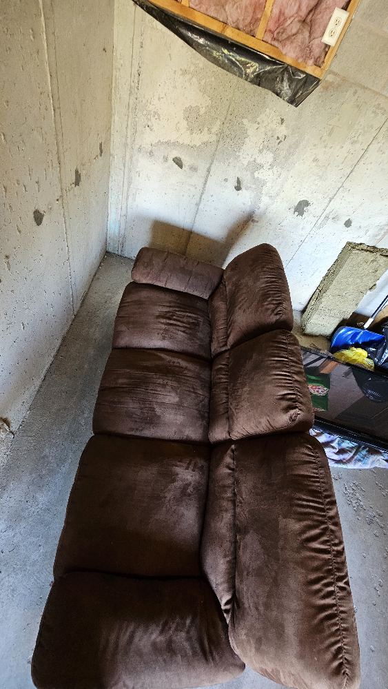 Brand new brown sofa from brick - photo 3