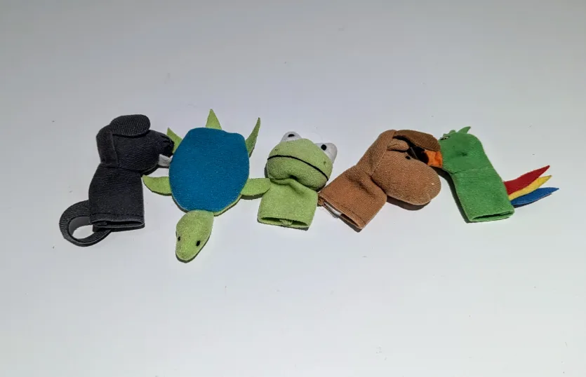 Finger Puppets #freecycle thumbnail