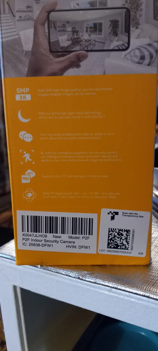 Arenti  P2F 5MP INDOOR CAM image indicator(3)