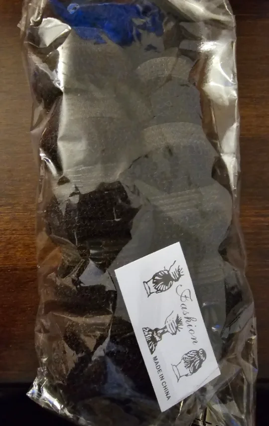 Set of 2 Brown Hair Donut Bun Styler image indicator(2)