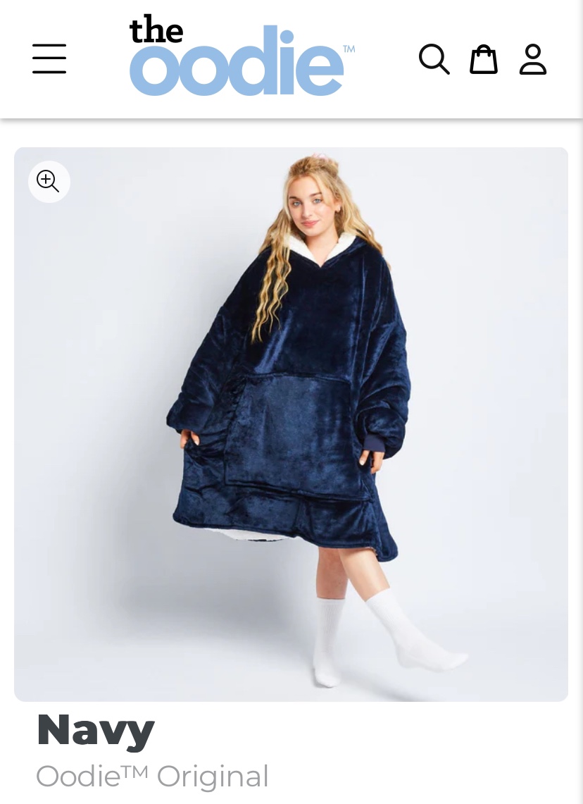 The Oodie Original in Navy - photo 2