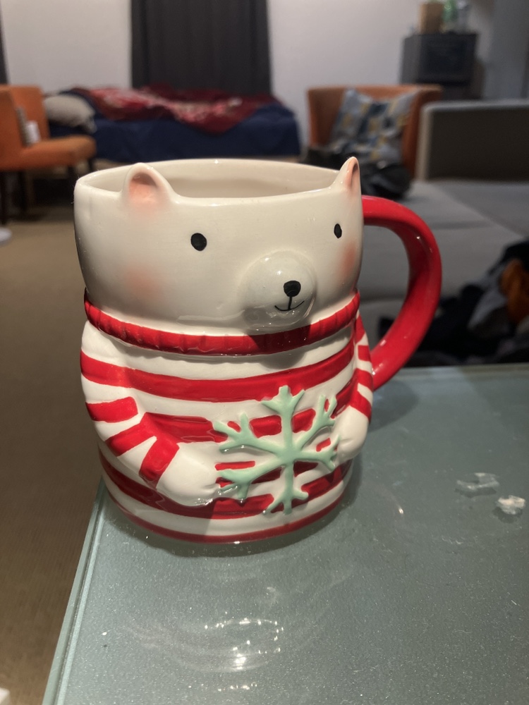 Polar Bear Mug #freecycle