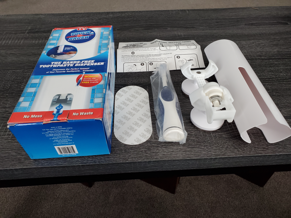Touch 'N Brush Toothpaste Dispenser - photo 2