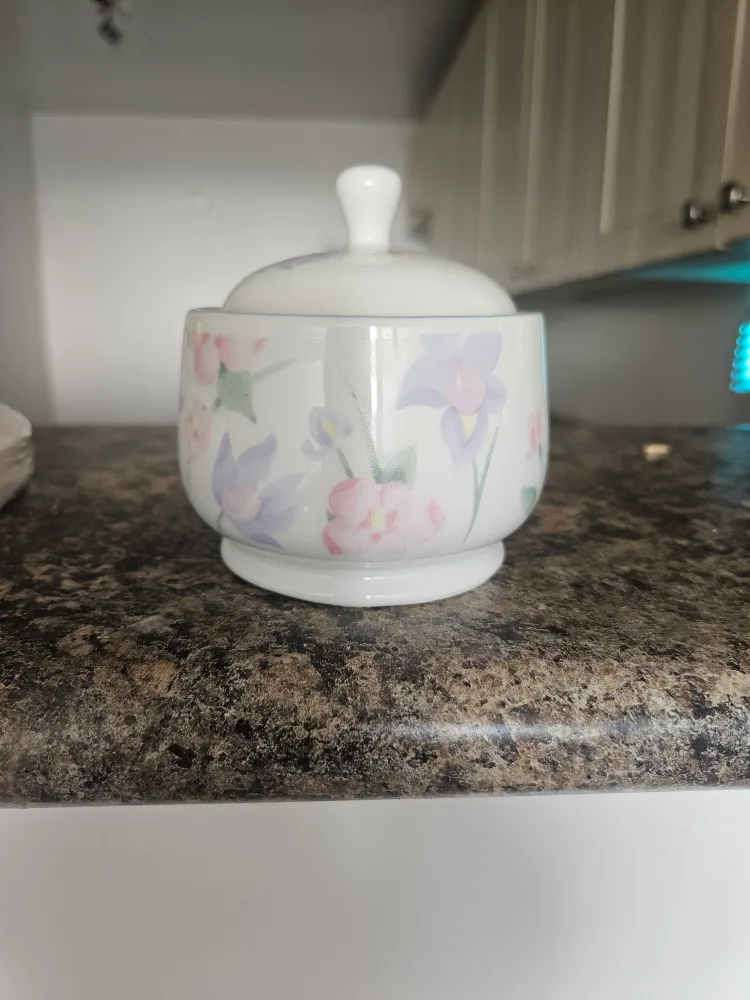 Floral Sugar Bowl thumbnail