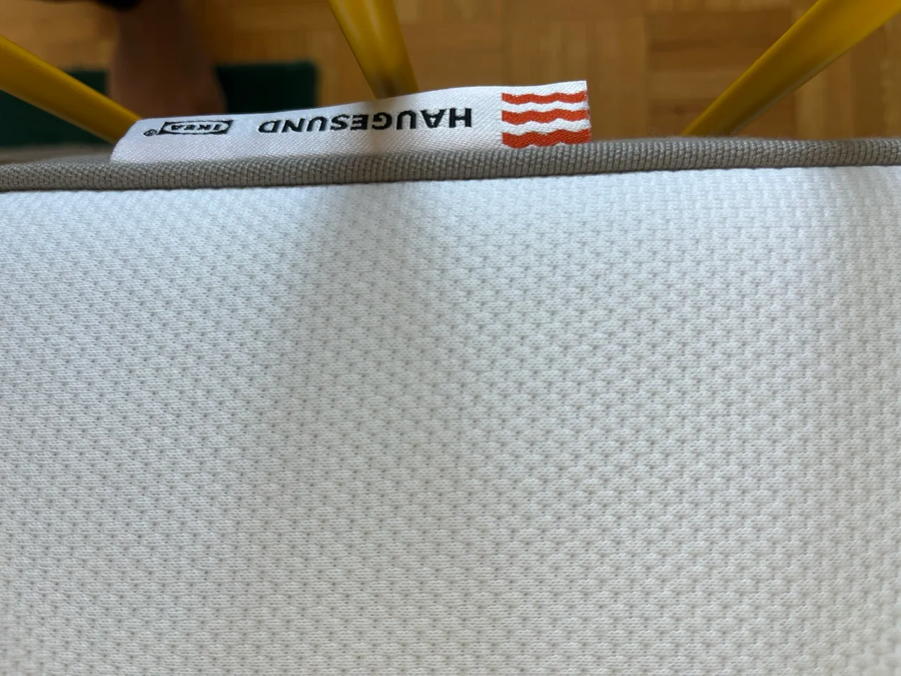 Yellow Metal Bed Frame image indicator(5)