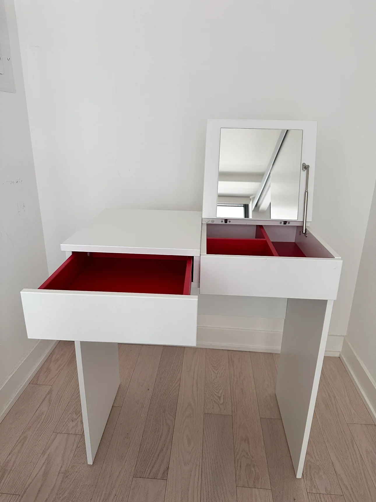 White Vanity Desk thumbnail