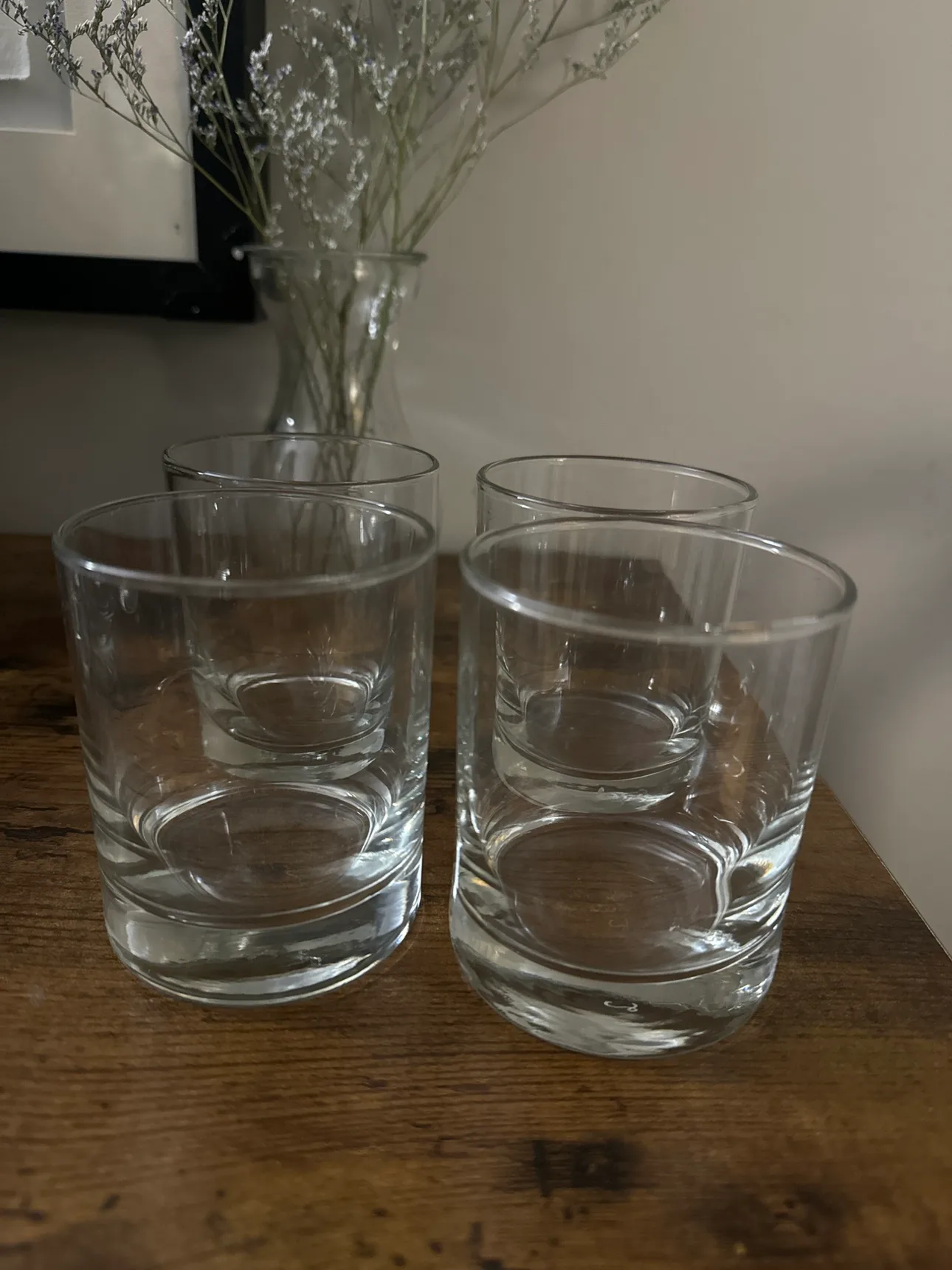 4 Glass Tumblers thumbnail