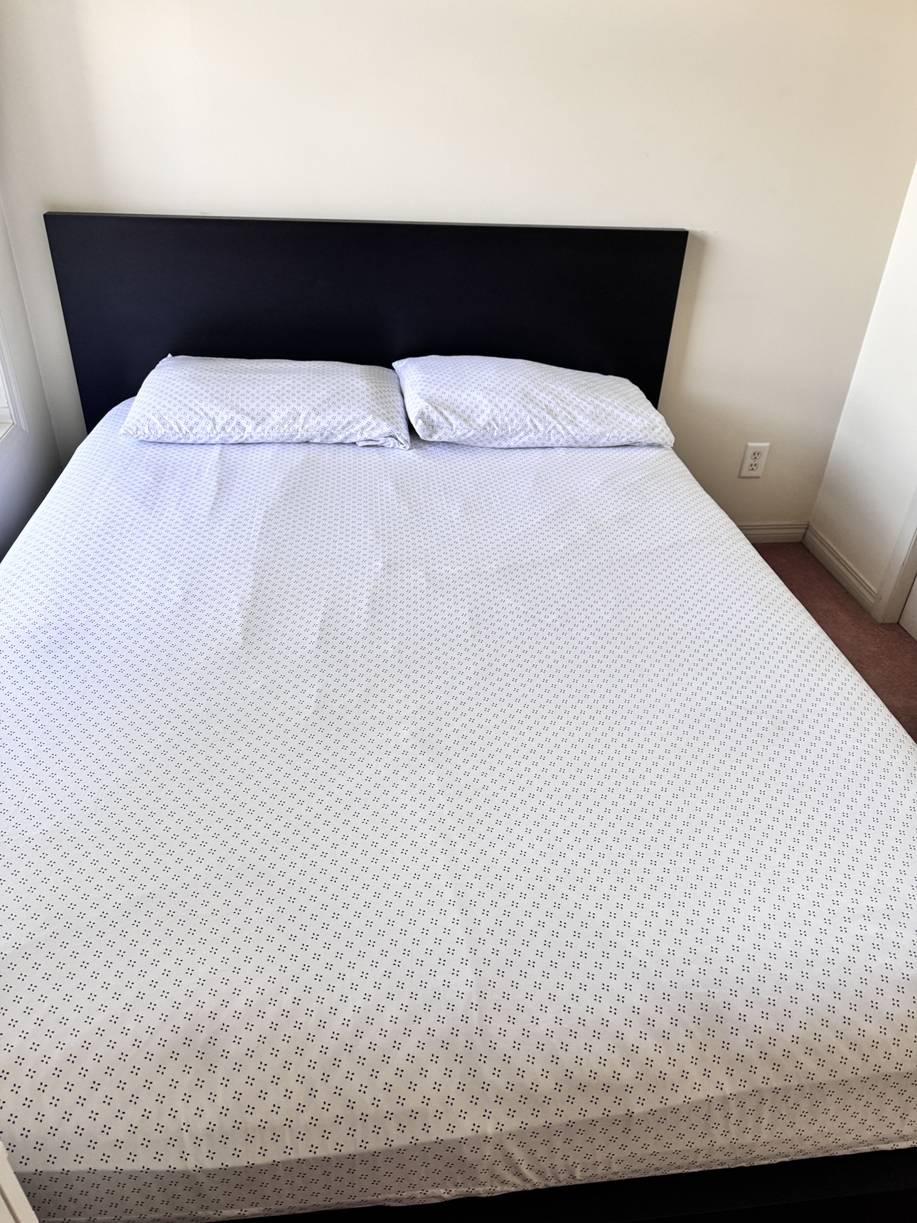 IKEA Malm Queen Bed Frame + Mattress - photo 2