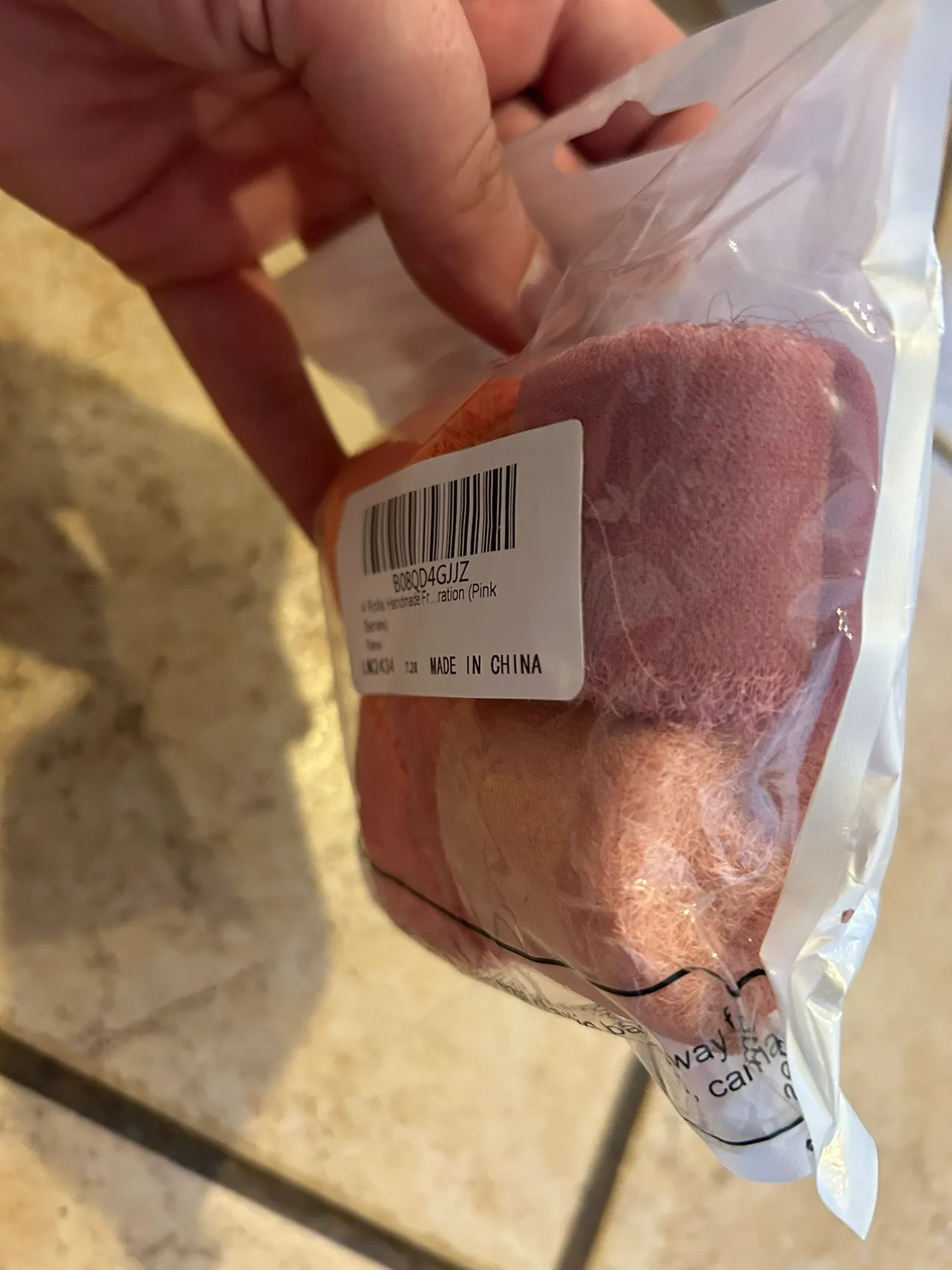 4 Rolls of Gauzy Ribbon, Various Shades of Pink image indicator(3)