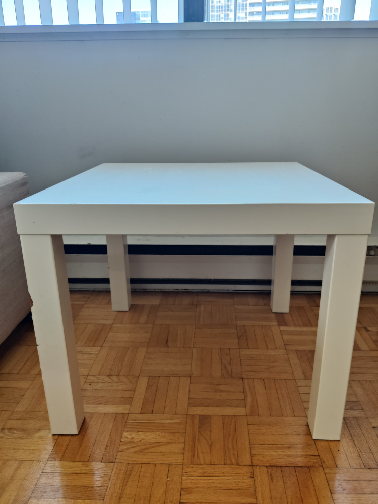 Ikea Lack coffee table white