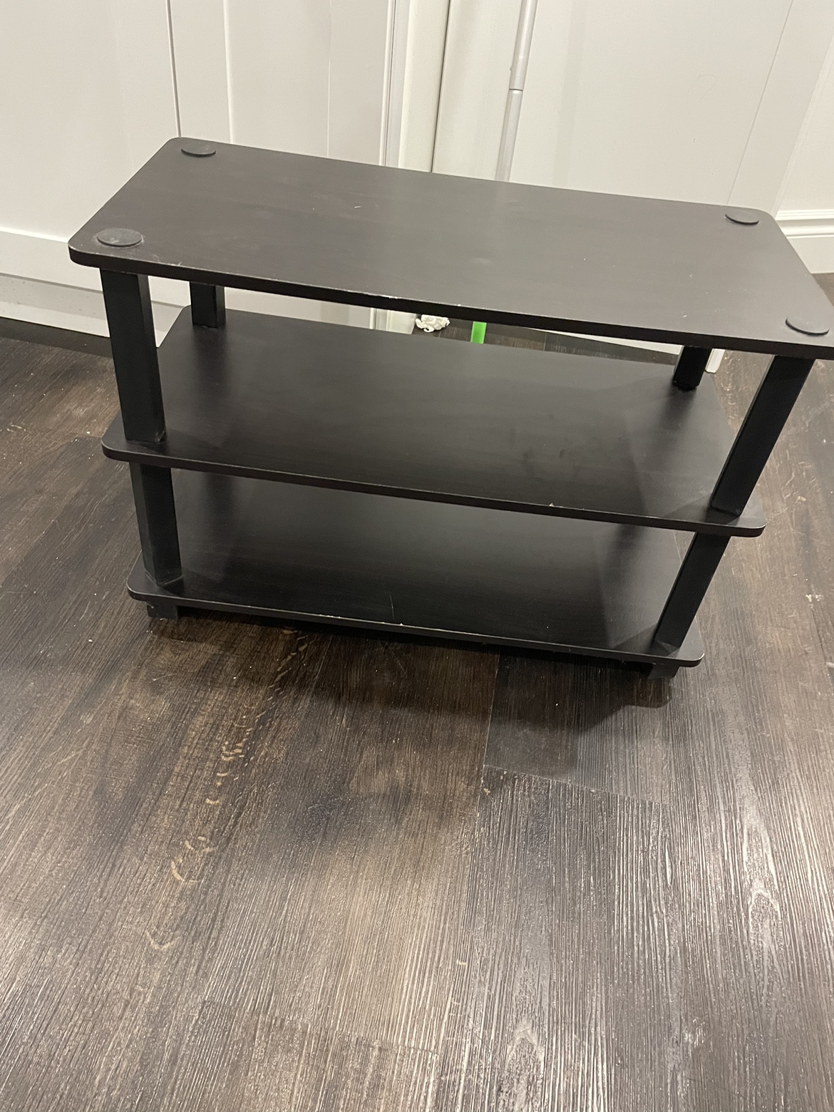Black 3-Shelf shoes rack