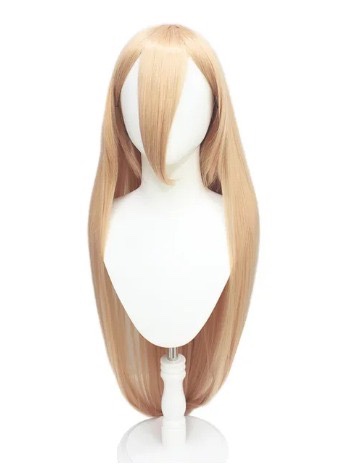 Blonde Long Wig cosplay halloween costume