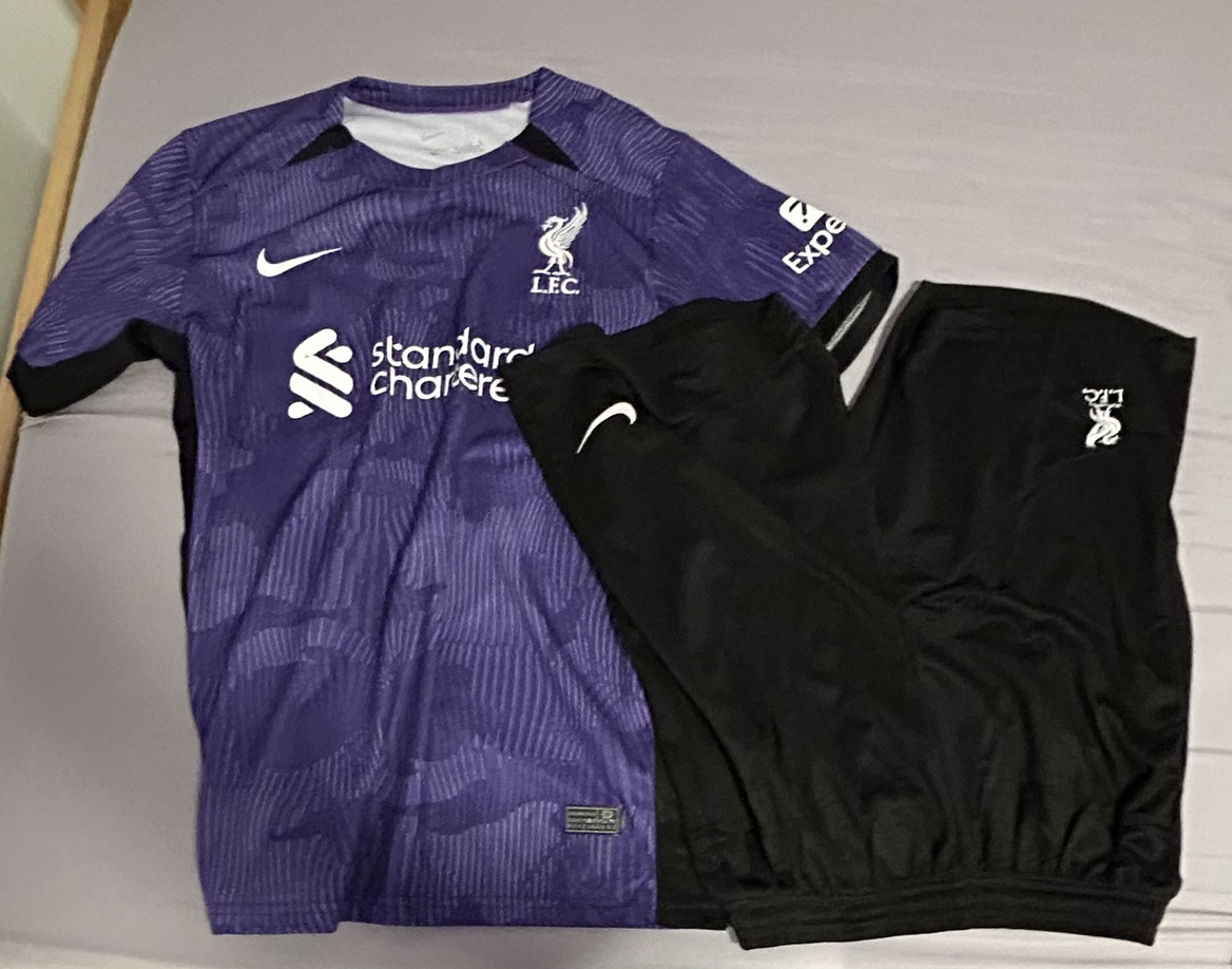Liverpool FC Jersey and Shorts