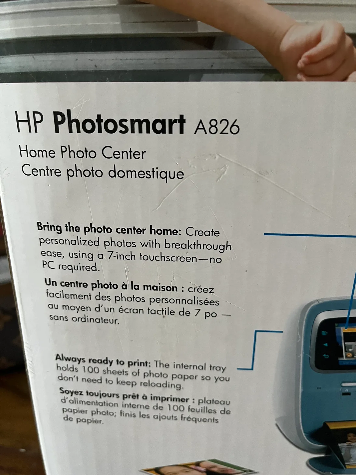 HP Photosmart A826 image indicator(2)