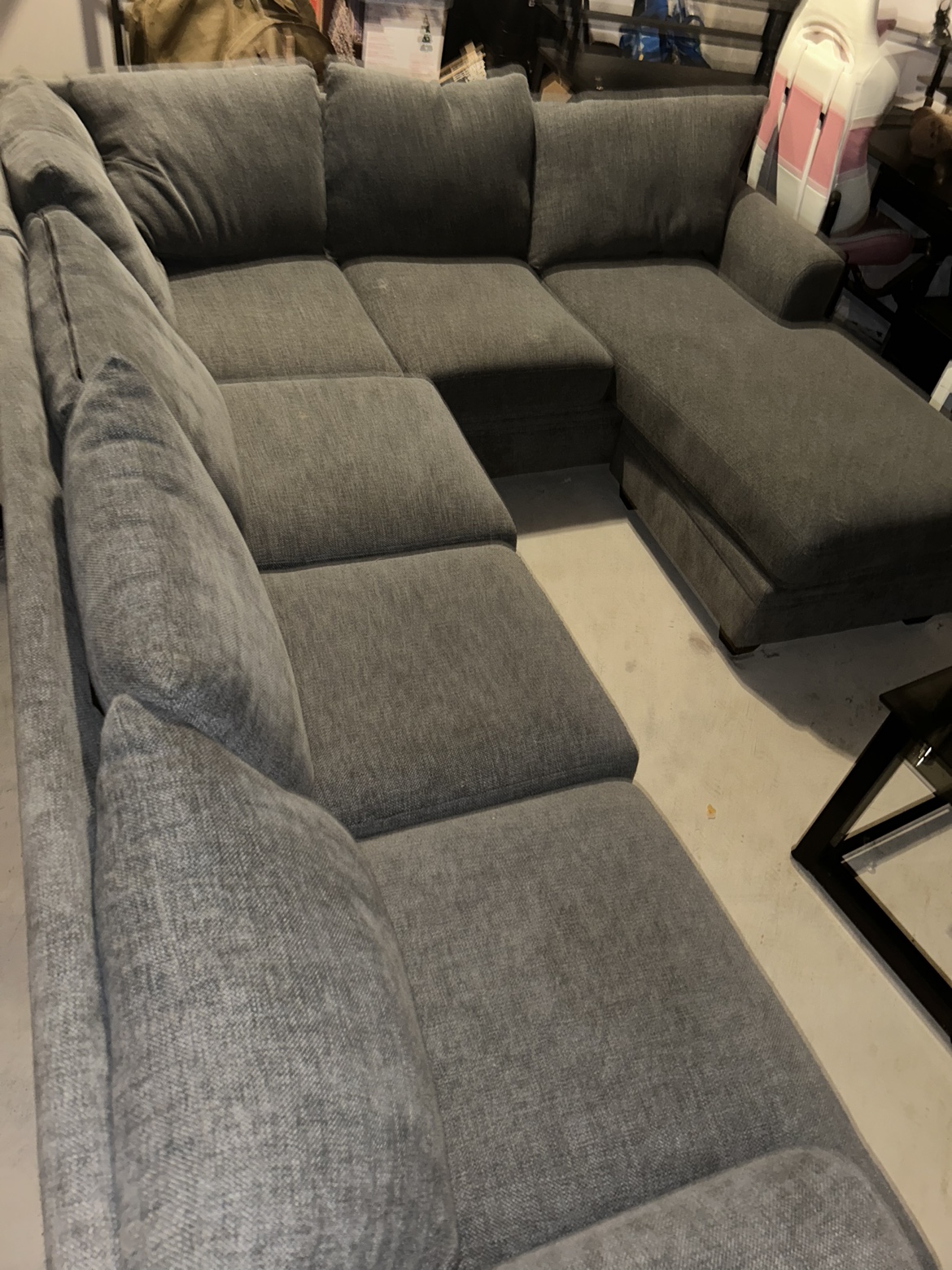 Grey Sectional Sofa - photo 4