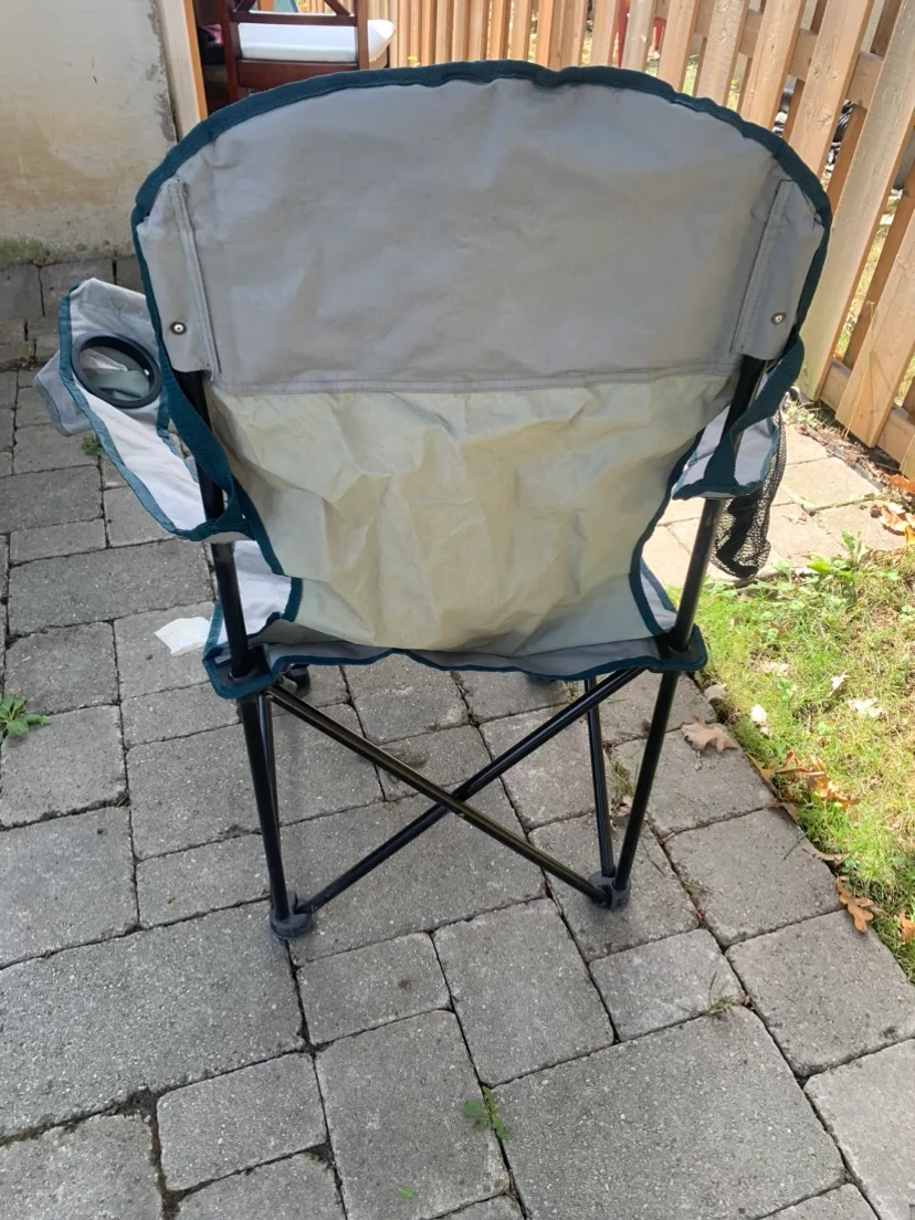 Folding Camping Chair with foot rest image indicator(5)