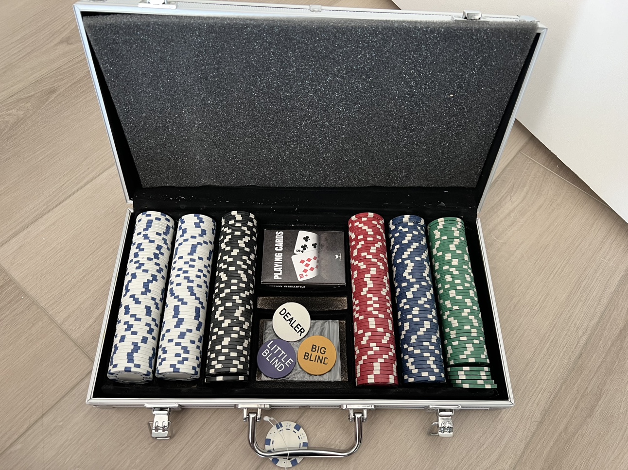 Poker Chip Set w/ Carrying Case
