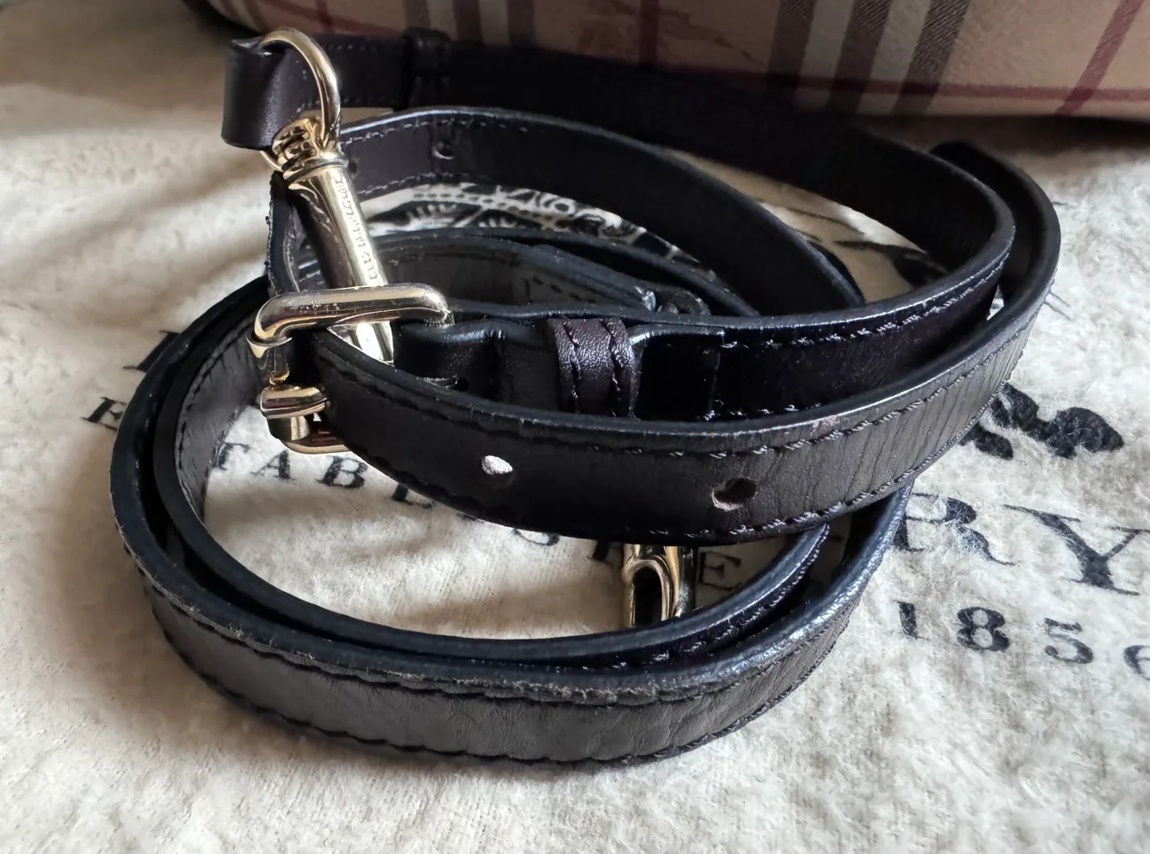 Authentic Burberry Willenmore Bag image indicator(9)