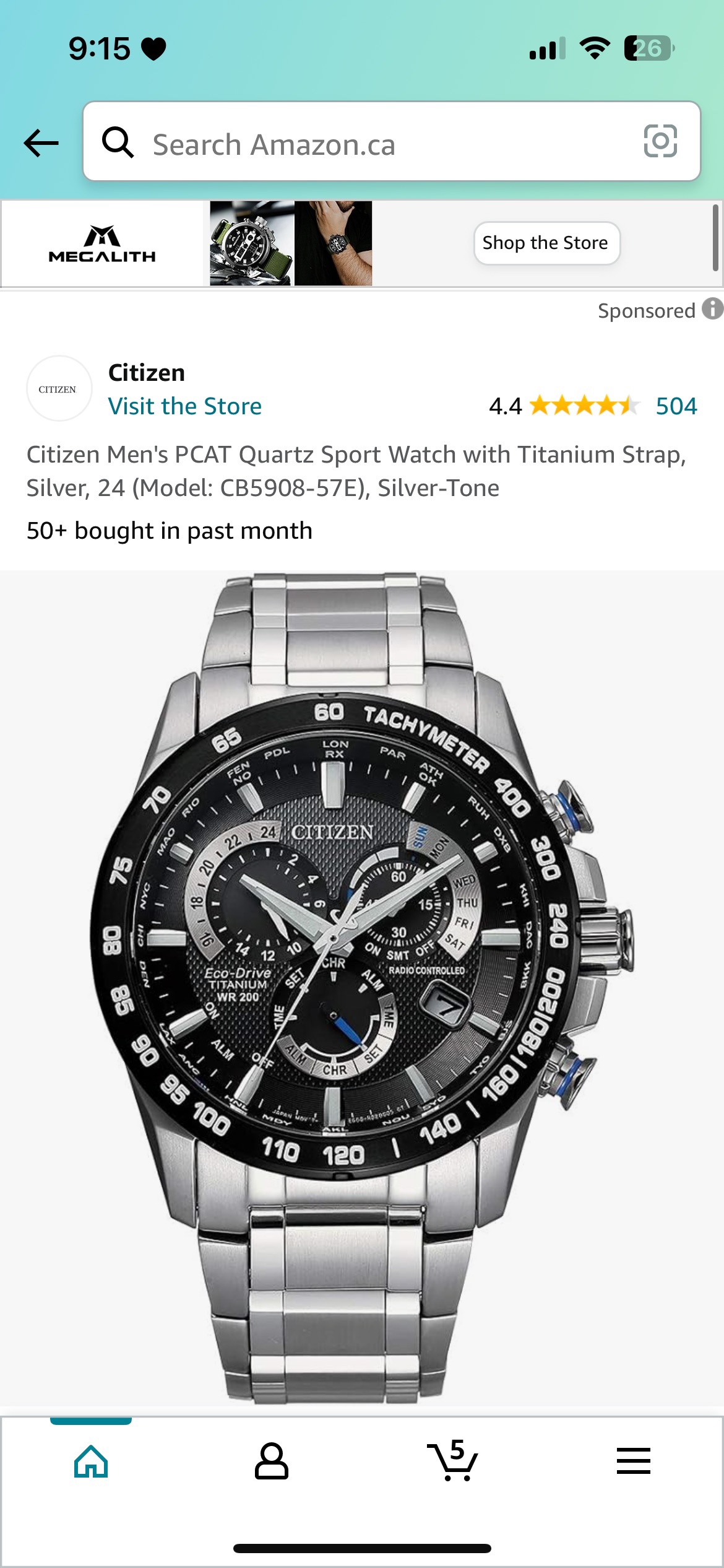 Citizen Eco-Drive Men's Watch - photo 3