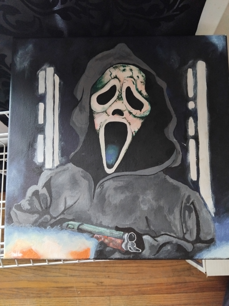 local artist Scream Painting