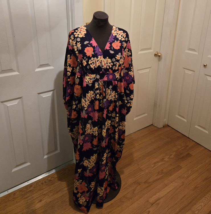 Floral Maxi Dress or Coverup