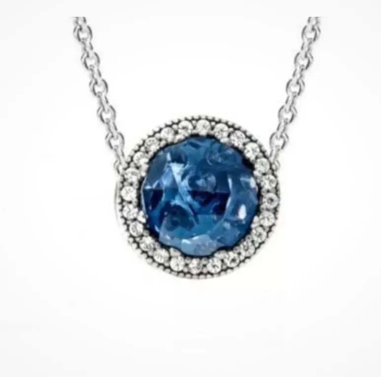 PANDORA ALE STERLING 925 SPARKLING DARK BLUE MOONLIGHT CHARM image indicator(3)