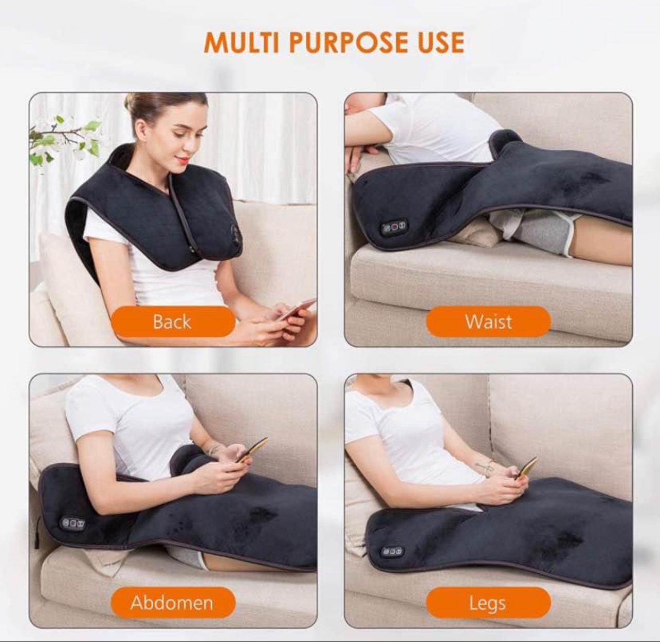 Heating Pad with Vibration Motors - photo 3