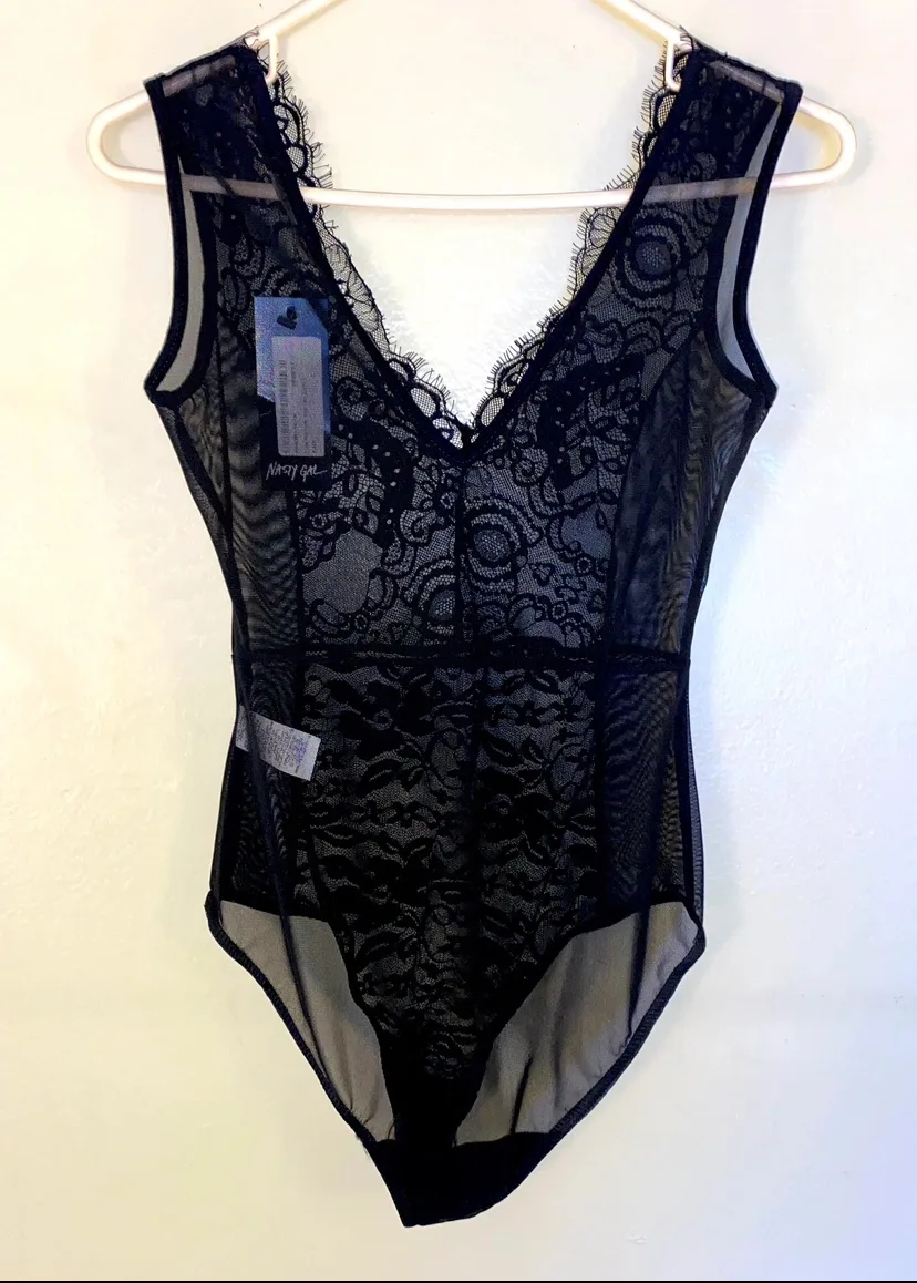 Lace bodysuit by Nasty Gal (NEW) image indicator(3)