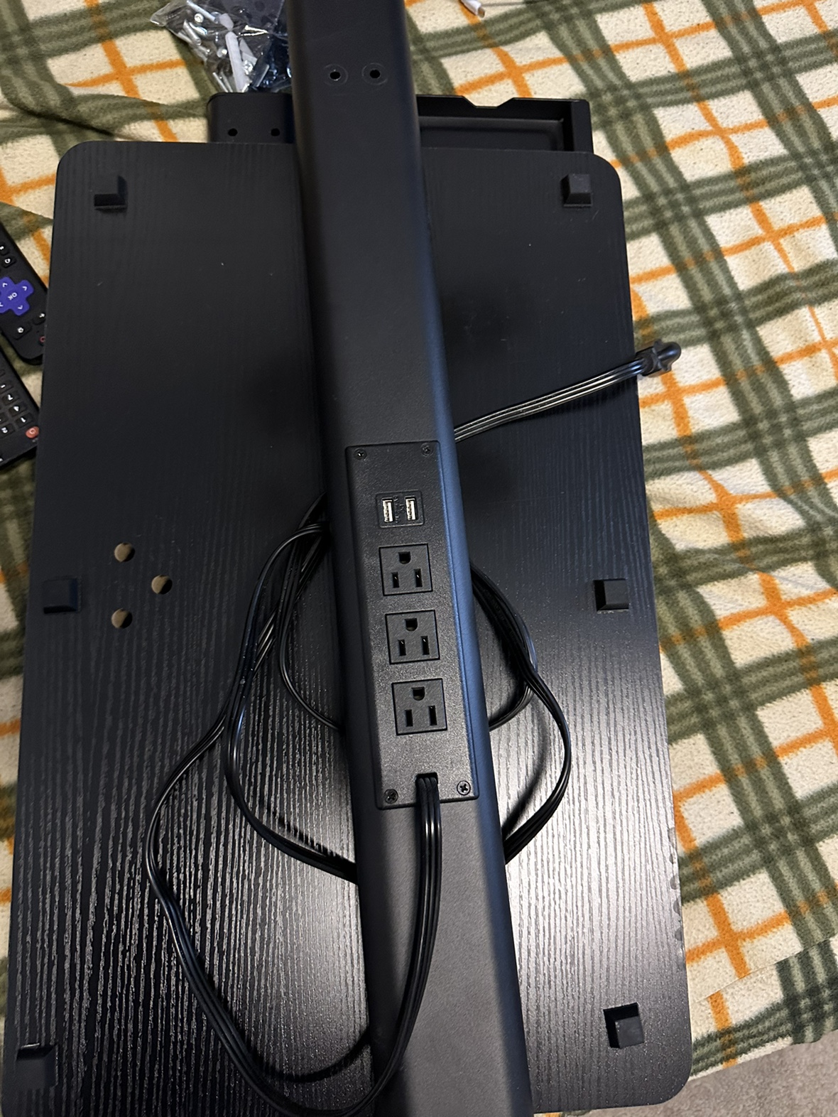 TV Stand with Built in Power Bar - photo 3