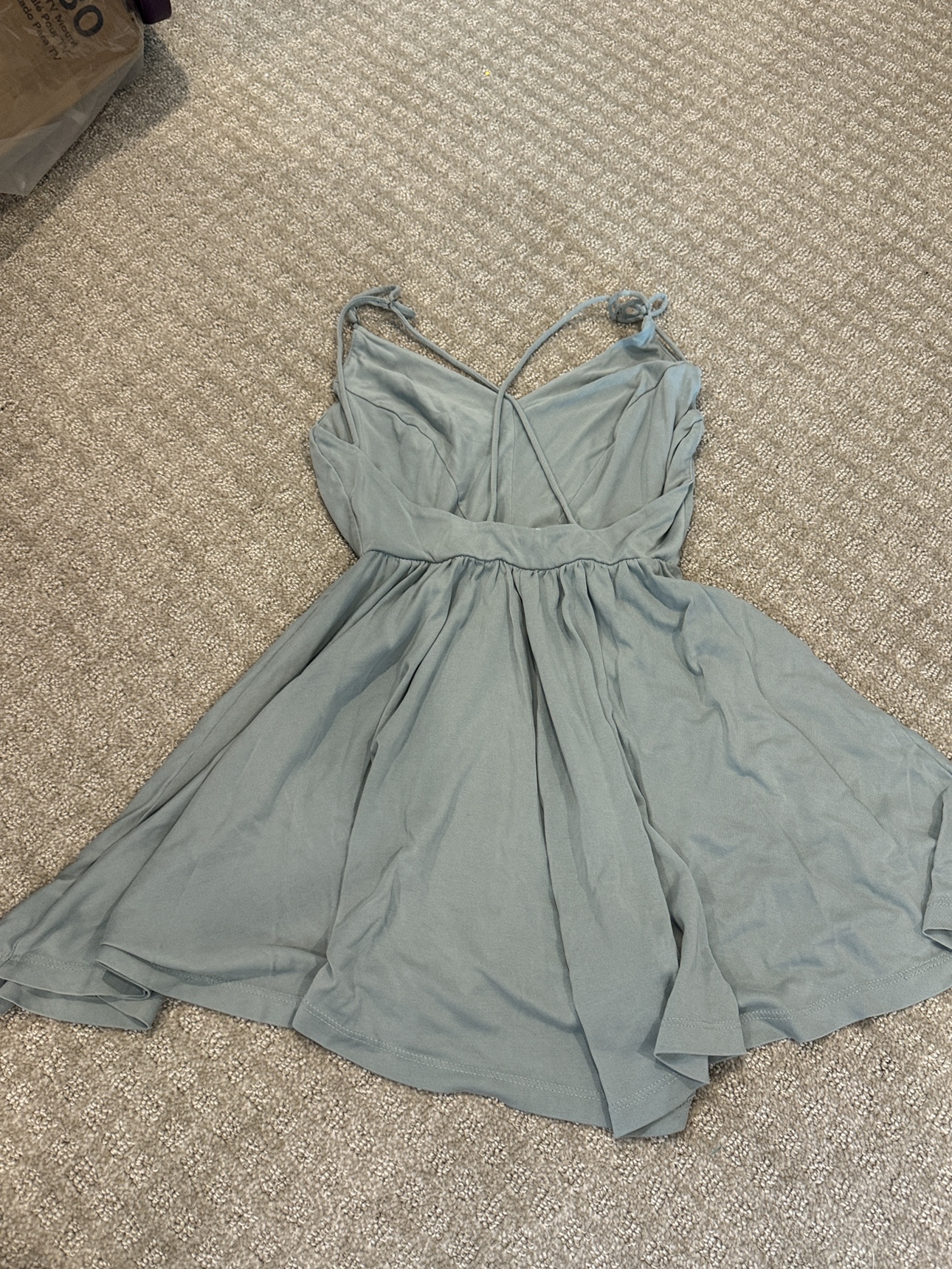 Silence + Noise Light Green Romper