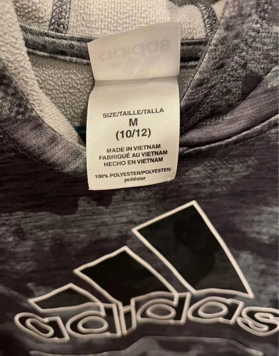 Adidas Youth Hoodie Size M (10/12) image indicator(3)
