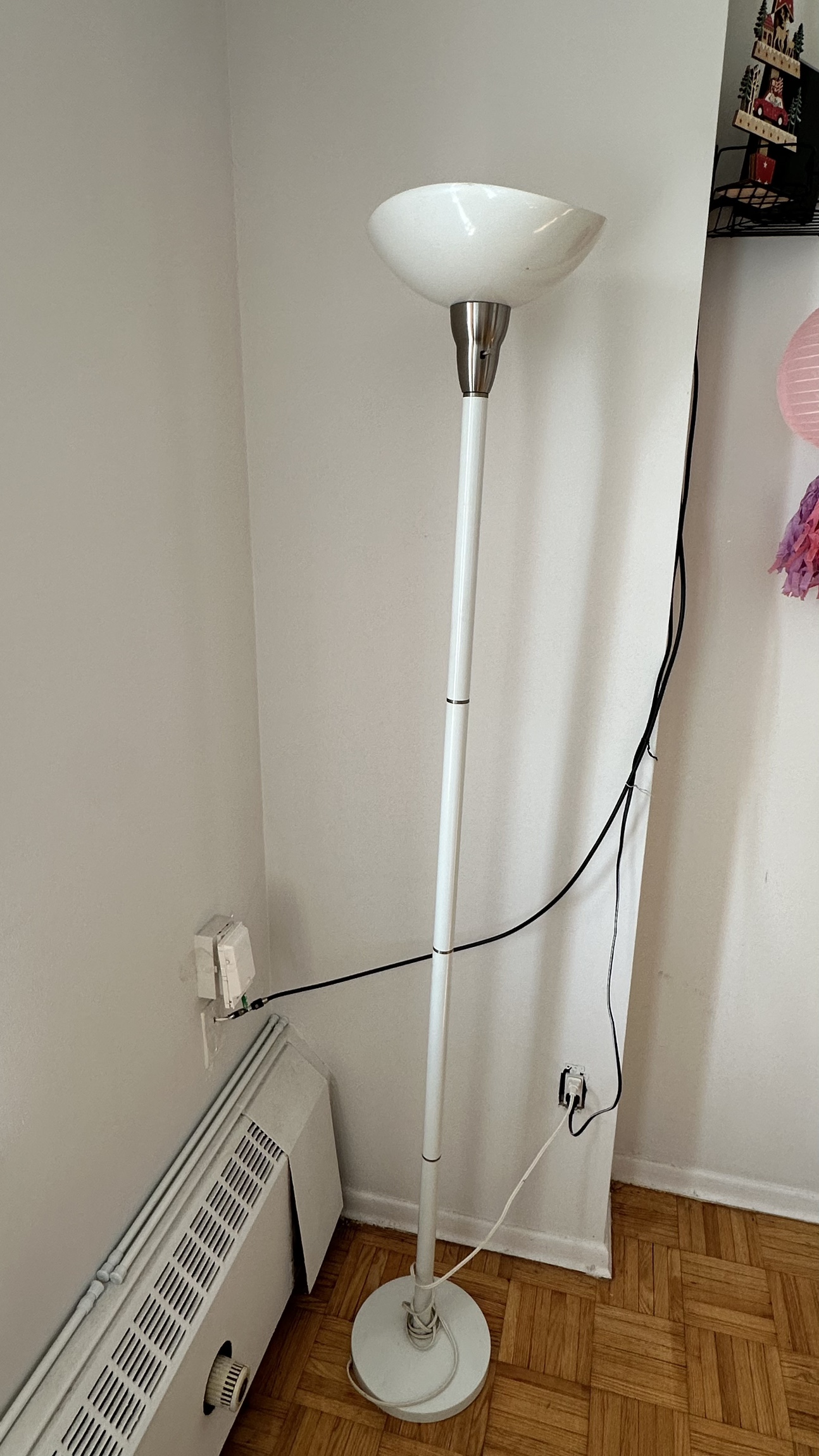 White Floor Lamp