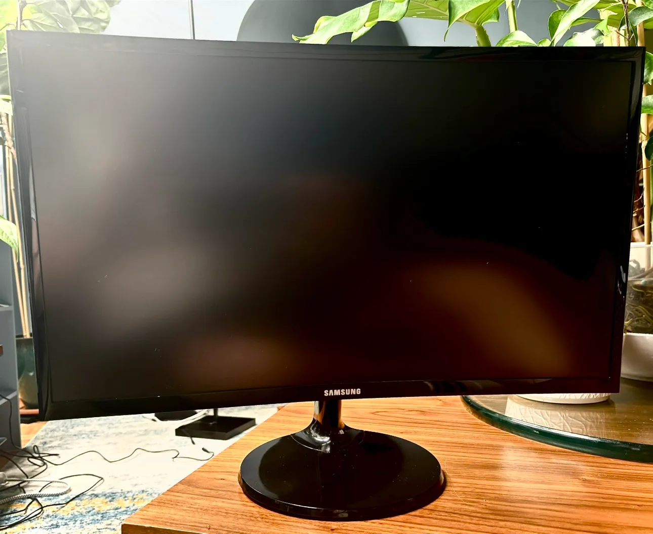 Samsung 24” Curved Monitor with stand thumbnail